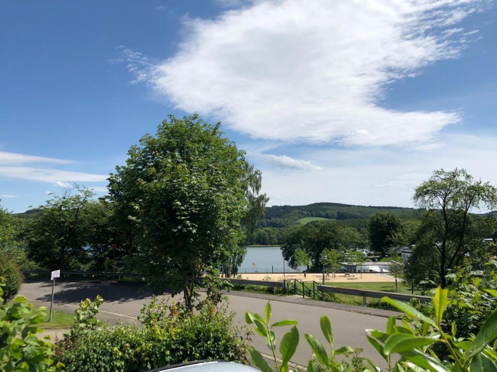 Andinas Fewo - Wunderschoener Ausblick Auf Den See Olpe bei Meschede Zewnętrze zdjęcie
